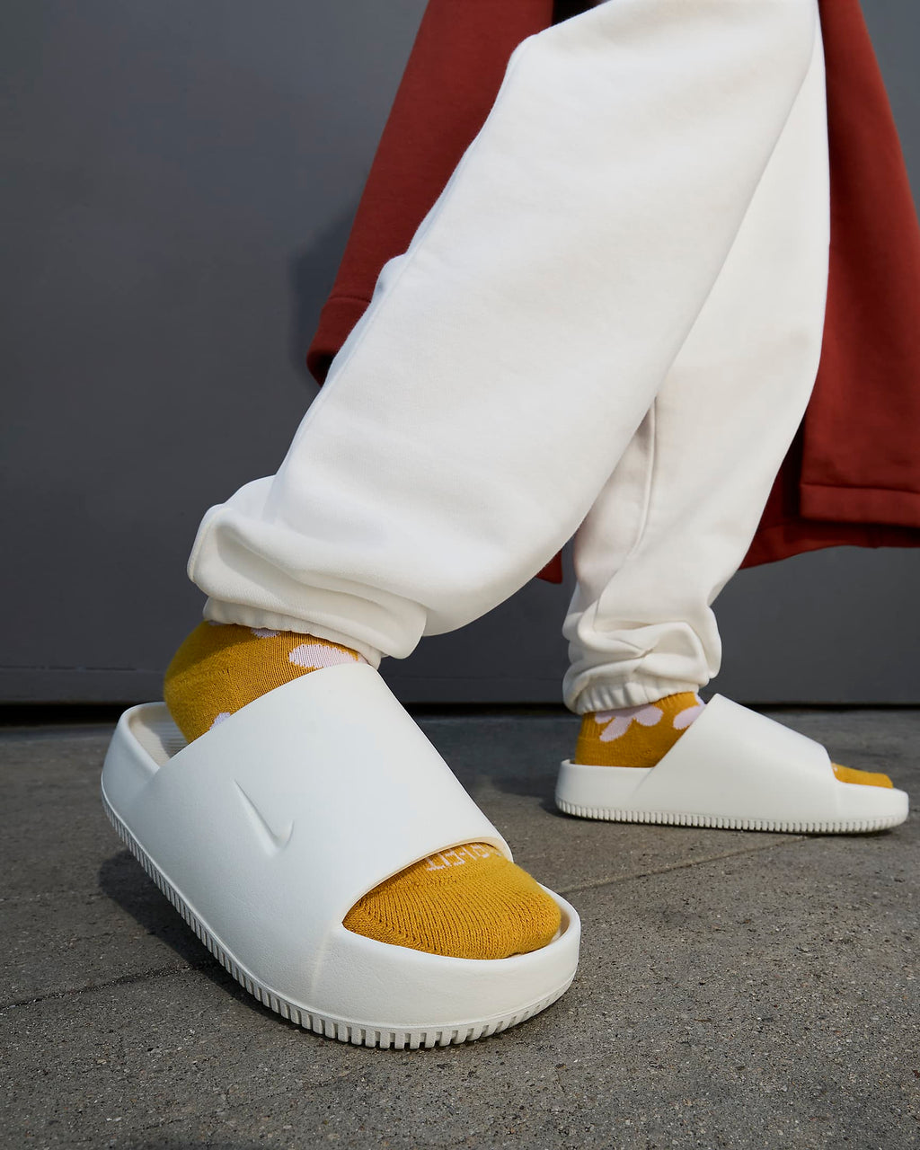 Nike Women's Calm Slide Shoes - Sail
